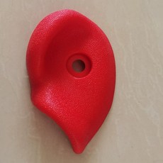 홀드 핑거 클라이밍 암벽등반 손잡이 블록 실내 상품 등반 나사 트리 보드 훈련 컬러 암벽., 1. 딥레드 단일 구멍