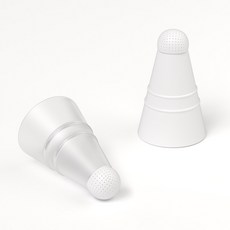 지니비 사각사각 애플펜슬 호환 패브릭 팁커버 불투명 1box 2개입, 1박스