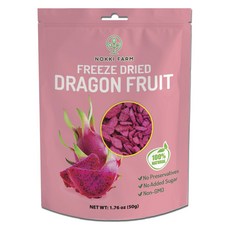 Nokki Farm 프리즈 드라이드 드래곤 프루트, 1개, 50g