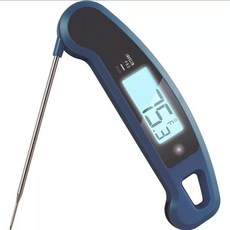 Lavatools PX1D 專業燒烤溫度計 NSF認證 快速讀取 115mm探頭 精準測溫, 1個, 藍色(1入)