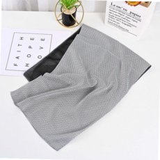 땀수건 등산 쿨타올 그레이 색상 운동 목에거는 쿨링 냉수건 쿨수건 냉감, 단품, 상세페이지 참조, 1개