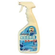 夜市人生水垢還原劑 輕鬆清除浴室水垢 溫和不刺激 適用多種表面, 2個, 1L