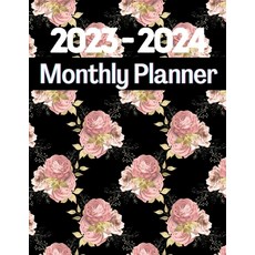 (영문도서) 2023-2024 Monthly Planner with Rose Cover for Women: 2 Years Journal for Women Paperback, Notion Press, English, 9798889591481