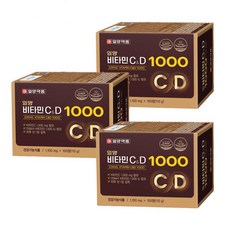 일양약품 일양비타민C&D 1000 110g, 100정, 3개