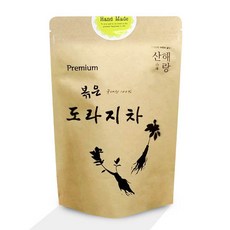 산해랑 프리미엄 수제 볶은 도라지차, 100g, 5개, 1개입