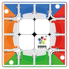 裕鑫 小魔法 四階 磁力 小魔法M 魔術方塊 速解 魔方 磁鐵 M 智勝 4階 益智玩具, 詳見包裝