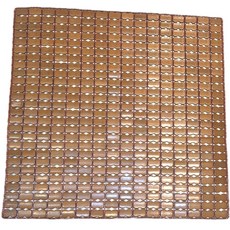 寬50公分麻將涼蓆坐墊 (1/2/3人座) - 透氣涼爽，夏季必備，多尺寸可選, 1人座50X50公分