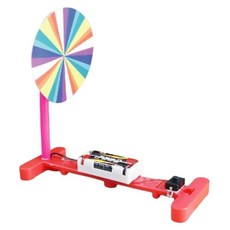 빛의합성 색혼합 모터회전판 과학키트 만들기놀이 중등기관 과학실습 색의과학 엄마표, 1세트