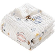 【Mommy want】寶寶六層紗布浴巾 商檢合格 純棉 親膚柔軟 包巾