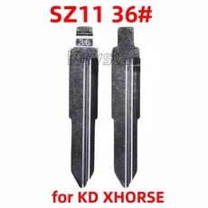 쿠쿠스토어 10개 자동차 플립 키 블레이드 SZ11 KD 블랭크 3 # VVDI Xhorse 알토 현대 JMA SUZU-8, 01 10pcs SZ11