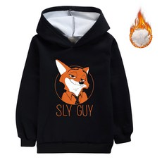 瘋狂動物城 SLY GUY 印花連帽衛衣