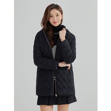 올포유 올포유 모델착장 K-DOWN 케이다운 여성 후드 탈부착 핫멜팅 구스 다운 점퍼 AWDJL9361-199_G