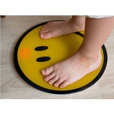 유닛키즈 스마일 가정 몸무게 디지털 체중계 전자저울