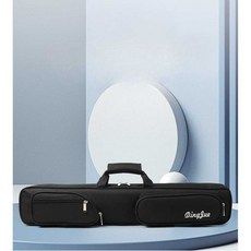 당구큐가방 개인용 경량 큐케이스 당구용품 패브릭 풀 휴대용 1. 주황 화이트, 1개, 2. 주황 화이트