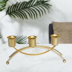 촛대 홀더 테이퍼 캔들 센터피스 캔들라브라 웨딩 다이닝 파티 장식, 1개