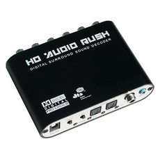 易控王 音頻解碼轉換器 杜比數位解碼器 光纖同軸轉類比, 1個, 50-528