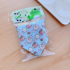 DZER 귀여운 애완동물용 코튼 마스크 모든 연령대 잠옷용 만능 액세서리, XS, 블루