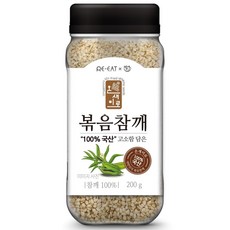 100% 국내산 리잇 볶음참깨, 1개, 200g