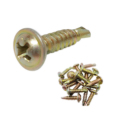 직결피스(와샤머리) 낱개판매 13mm 16mm 19mm 25mm..나사 못 일반 철, 25mm(100개), 1개