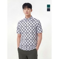 웨스트우드 맨 체크보드 프린트 집티(WO2MCTS337)