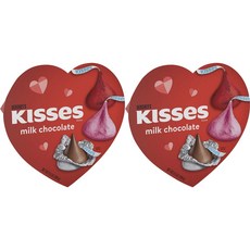HERSHEY'S 好時 KIsses 牛奶巧克力心, 2個, 184g