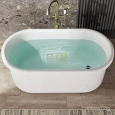 亞克力浴缸泡澡桶深泡小戶型水療浴缸，衛生間泡澡缸, 1個