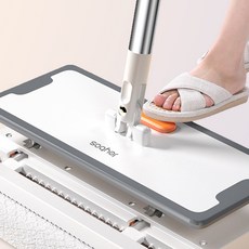 조이보스(OEM) 원터치 핸드프리 자동 밀대걸레 정전기청소포 80장포함, 1개