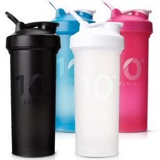 10도씨 1리터 블렌딩 쉐이커 보틀 프로 1000ml, 프렌치블루, 1L, 1개