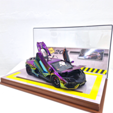 M&MI 다이캐스트 람보르기니 레부엘토, 1세트, 퍼플(오페라 우니카) + 쇼케이스