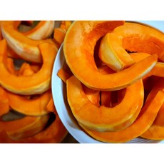 잘 손질한 늙은호박 슬라이스 호박채, 1개, 호박슬라이스 1kg