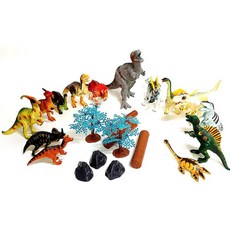 14P 공룡모형 피규어 세트 유아용 공룡장난감 대량, 1개