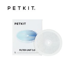 PETKIT 智能寵物活水機專用濾心 3.0, 1個, 5入裝