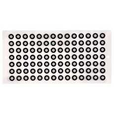 588피스 3D 스캐닝 도트 ID 3mm OD 6mm 고정밀 접착 추적 마커 참조 포인트 및 확산 반사 타겟 3D 스캐너 액세서리용, 588피스 3D 스캐닝 도트, ID 3mm OD 6mm