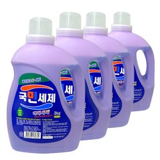 국민세제 고농축 진한겔 액체세제 3Lx4개