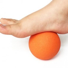 싱글 마사지볼 스트레칭볼 지압 헬스 요가 테스 zag+357zA, 블랙, 1개, 블랙