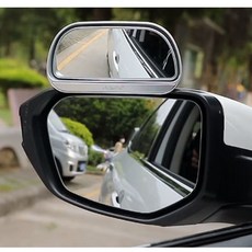 차량용 보조룸미러 각도조절 사각지대 해소 액세서리, 1개, 차량, 각도조절 가능