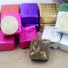 수제 초콜릿 캔디 포장지 컬러풀한 사탕 포장용 알루미늄 호일, 7. 그린