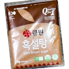 큐원 흑설탕 1kg 16개 설탕