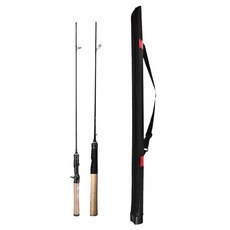 UL+L 낚시대 세트 경량 낚시가방 포함 / 민물 바다 겸용 루어대, 베이트릴대