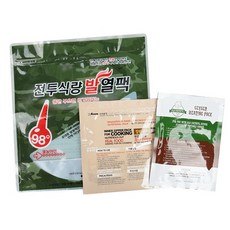 쓰리스타 발열팩 조리세트 발열도시락 낚시 캠핑, 1개