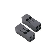 듀폰 플라스틱 쉘 2 더블 DS-VX 1/2*2/3/4/5/6/7/8/1 싱글 54MM 로우 커넥터, 20PCS 2x2PIN