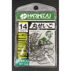 HARIMITSU 丸セイゴ 三角牙鉤尖 (NSB) 遠投 沈底鉤, 1個, 14號