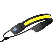 멀티멀타 LED 고무밴드 헤드랜턴 면발광 g299, 블랙
