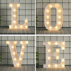 LED字母造型燈 浪漫告白生日派對佈置, LOVE
