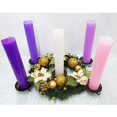 대강절초 대림절초 예배용초 (대) 5개1세트, (소)사이즈