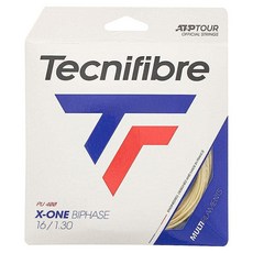Tecnifibre X-One Biphase (18-1.18mm) 스트링 세트 (내추럴)