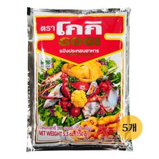 태국튀김가루 뎀푸라 부침 가루 고기 GOGI 박스 150GX72EA, 5개, 150g