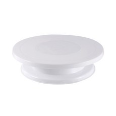 蛋糕轉盤 裱花台 28cm 塑膠蛋糕轉台 旋轉 蛋糕轉檯, 1個, 【一般款】蛋糕轉盤