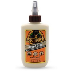 고릴라 우드 글루 목공용 나무 접착제 초강력 본드, 1개, 114ml