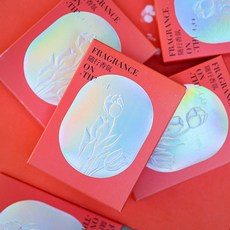 【精選伴手禮/禮物禮盒】花開辰錦鬱金香香薰婚慶喜鋪專供伴手禮搭配結婚伴娘婚禮回禮爆款送閨蜜禮物禮盒, 漸變紅鬱金香, 1個